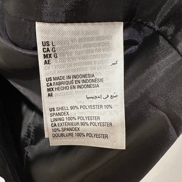 INC Velvet Blazer Shawl Collar Holiday Office Jacket Size L - Picture 10 of 11